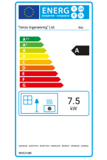 VERSO Ina Kaminofen 7,5 kW EEK A BImSchV Stufe 2