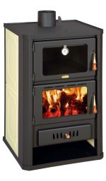 PRITY FGW15 Wasserführender Kaminofen mit Backfach 5,4 + 14,4kW, ECODESIGN 2022