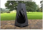 Gartenfeuerschale Feuerkorb Feuerstelle stabiler Stand Model: Flamme